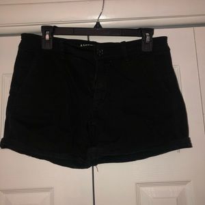 AE black shorts.